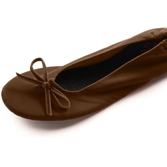 Foldable Ballet Flats Slip On. New - Picture 2 of 6